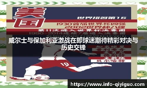 威尔士与保加利亚激战在即球迷期待精彩对决与历史交锋